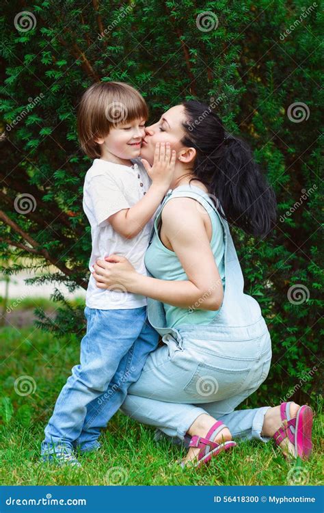 mom son kiss|Mom and Son Kissing at Room